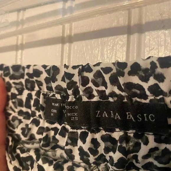 Zara leopard print pants - Picture 7 of 9
